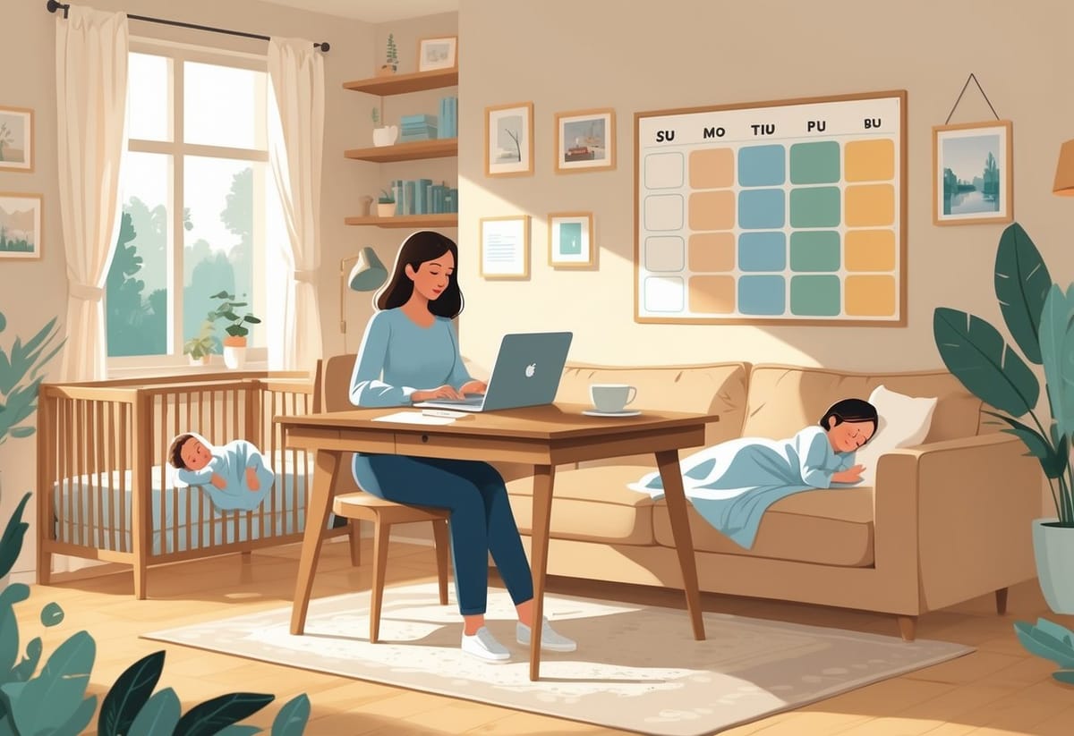 Time Blocking Techniques For Stay At Home Moms While Kids Nap