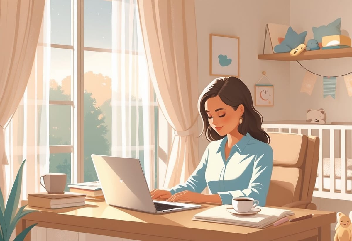 Mindful Productivity Strategies For Moms Who Work While Kids Nap