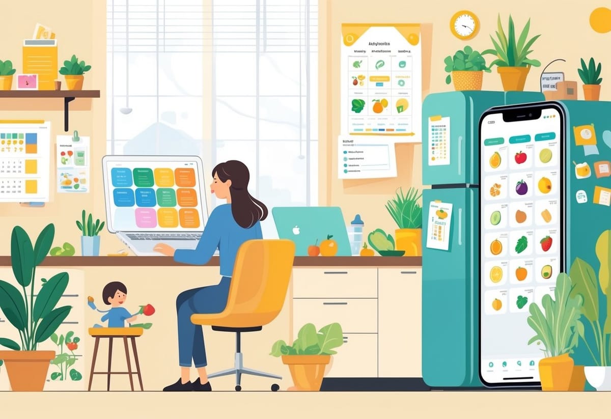 Notion Templates for Moms Planning Meals and Hustles